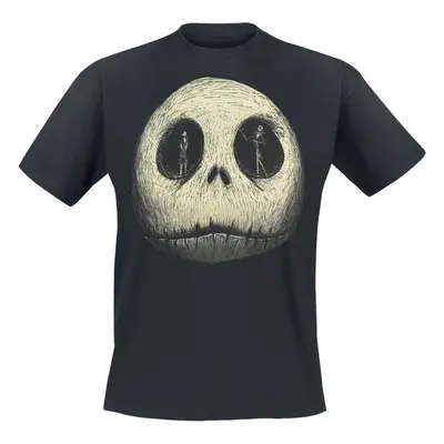 The Nightmare Before Christmas Jack - Sally - Skull T-Shirt black