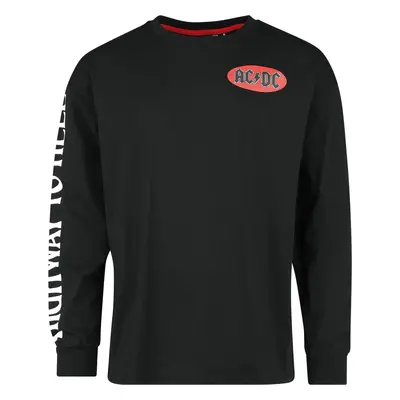 AC/DC EMP Signature Collection - Oversize Long-sleeve Shirt black