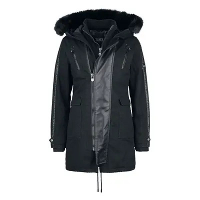 Black Premium by EMP Winter jacket with faux-fur hood Winter Jacket black