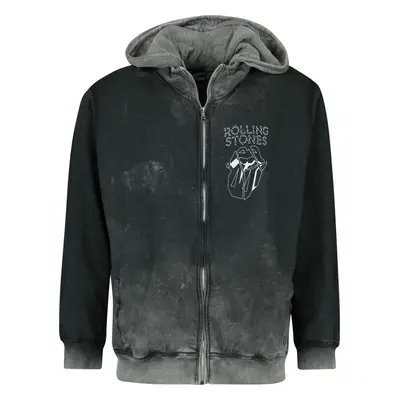 The Rolling Stones Smoke Hooded zip charcoal