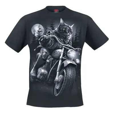 Spiral Nine Lives T-Shirt black