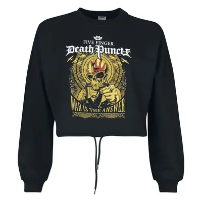 Five Finger Death Punch War Is The Answer Sweatshirt black