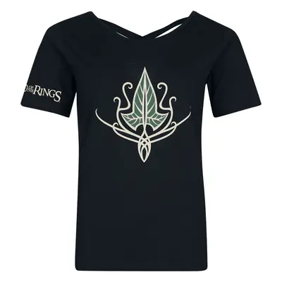 The Lord Of The Rings Elven Leaf T-Shirt black