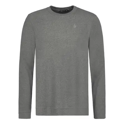 Urban Surface Mens Basic Jumper Sweatshirt grey