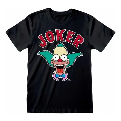 The Simpsons Krusty Joker T-Shirt black