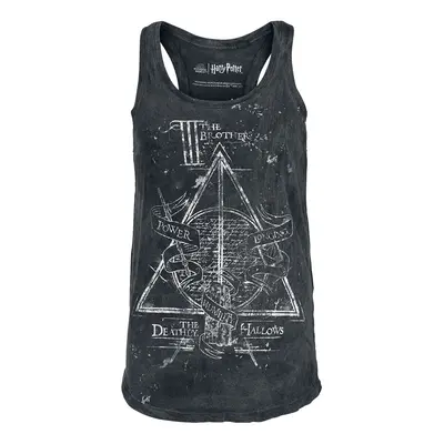 Harry Potter Deathly Hallows Top black