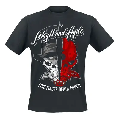 Five Finger Death Punch Jekyll And Hyde T-Shirt black