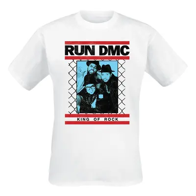 Run-D.M.C. King of Rock Fence T-Shirt white