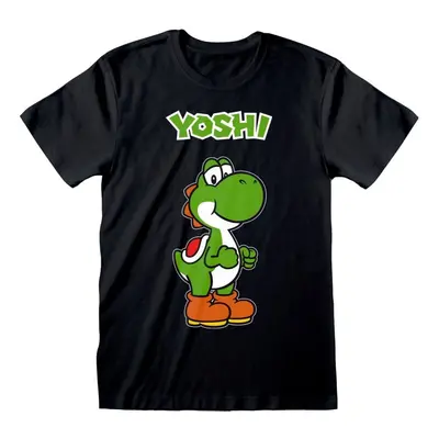 Super Mario Yoshi T-Shirt black