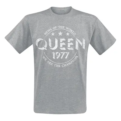 Queen Champions T-Shirt mottled light grey