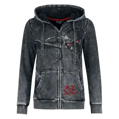 Iron Maiden EMP Signature Collection Hooded zip grey