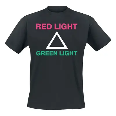 Squid Game Red Light, Green Light T-Shirt black