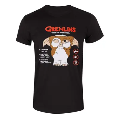 Gremlins The Rules T-Shirt black