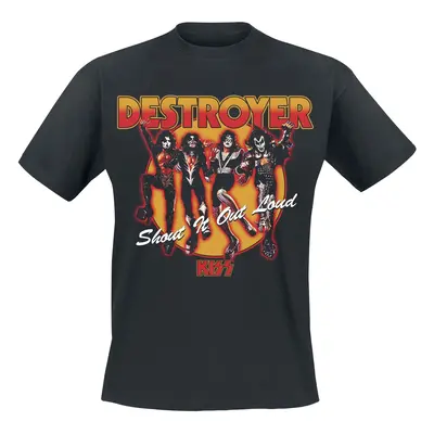 Kiss Destroyer T-Shirt black