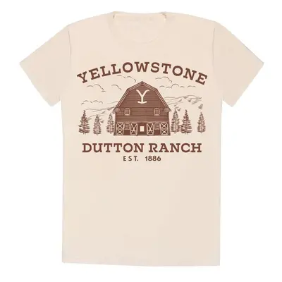 Yellowstone Dutton Ranch T-Shirt sand