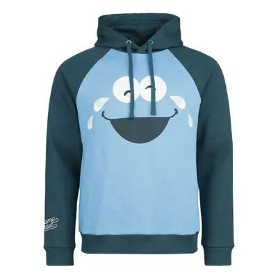 Sesame Street Cookie Monster Hooded sweater blue