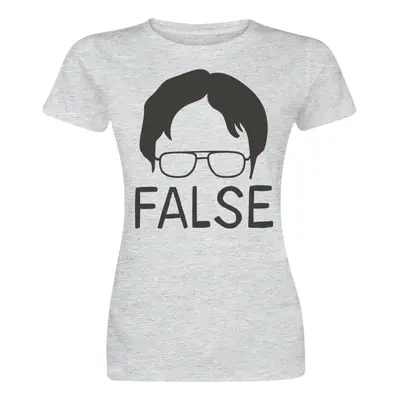 The Office False T-Shirt heather grey