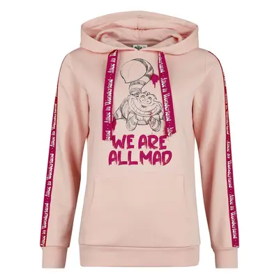 Alice in Wonderland Cheshire Cat - We're All Mad Hooded sweater multicolour