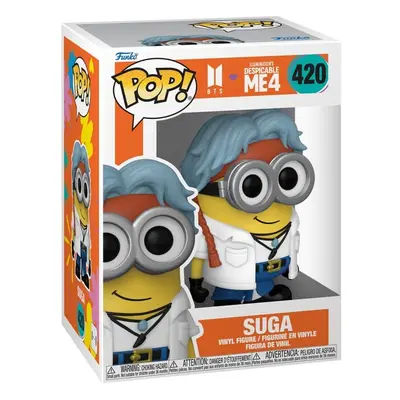 Minions Despicable Me 4 - BTS - Suga Vinyl Figurine 420 Funko Pop! multicolour