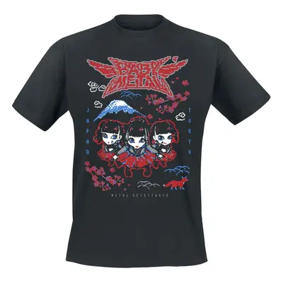 Babymetal Pixel Tokyo T-Shirt black