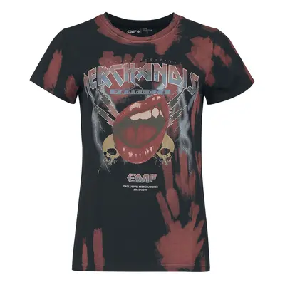 EMP Stage Collection T-shirt with EMP vintage print T-Shirt black