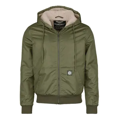 West Coast Choppers WCC BFU Jacket - Olive Green Between-seasons Jacket olive