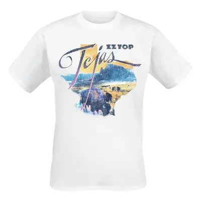 ZZ Top Tejas T-Shirt white