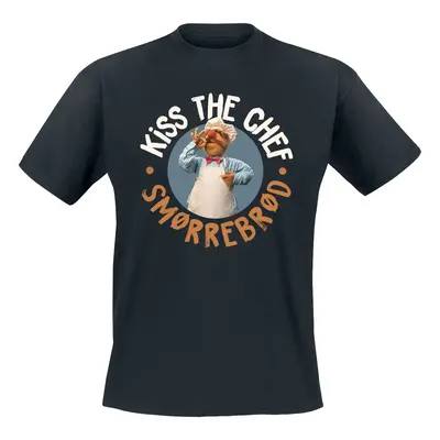 The Muppets Kiss the Chef - Swedish Chef T-Shirt black