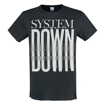 System Of A Down Amplified Collectin - Ripples T-Shirt black