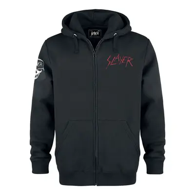 Slayer Sword Skull Hooded zip black