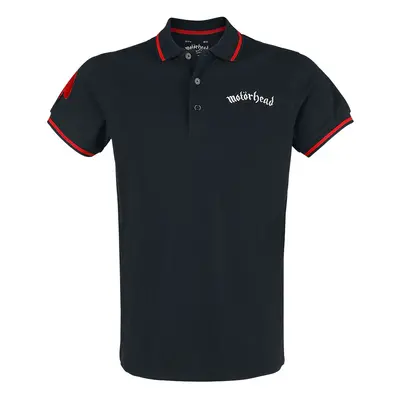 Motörhead EMP Signature Collection Polo Shirt black red