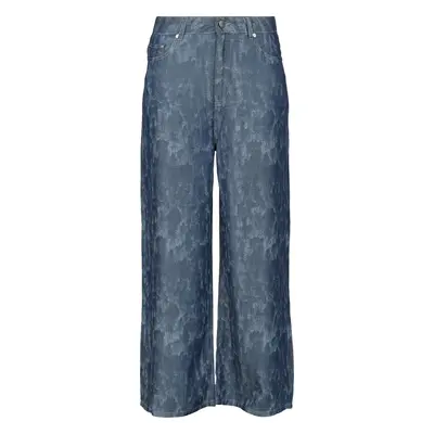 RED by EMP EMP Street Crafted Design Collection - wide leg trousers Cloth Trousers blue