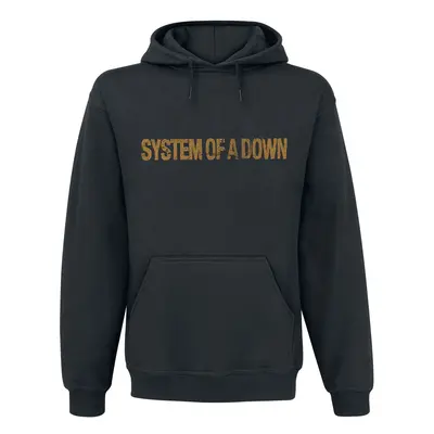 System Of A Down Shattered Numbers Hooded sweater black