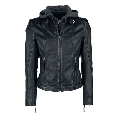 Mauritius Cacey Leather Jacket black