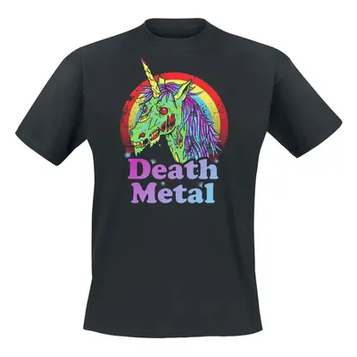 Fun Shirt Death Metal T-Shirt black