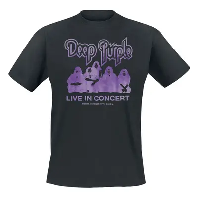 Deep Purple Live In Concert T-Shirt black