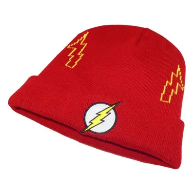 The Flash Logo Beanie red