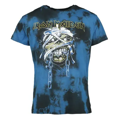 Iron Maiden Powerslave - Mummy Head T-Shirt black blue