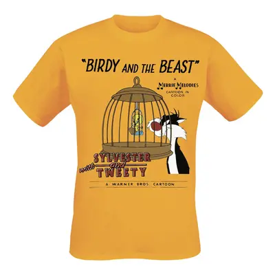 Looney Tunes Birdie and the Beast T-Shirt yellow