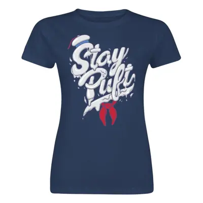 Ghostbusters Stay Puft T-Shirt navy