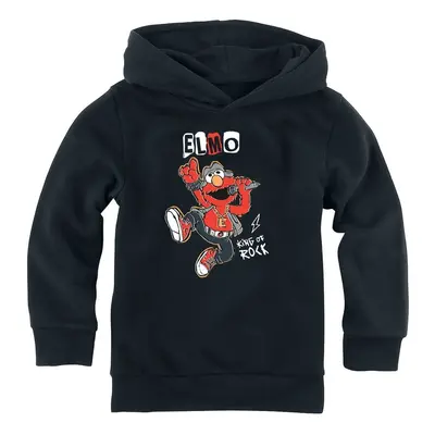 Sesame Street Elmo - King Of Rock Hooded sweater black