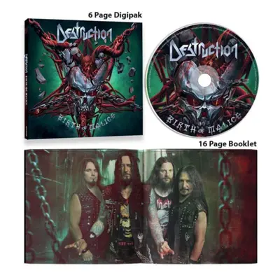 Destruction Birth Of Malice CD multicolor