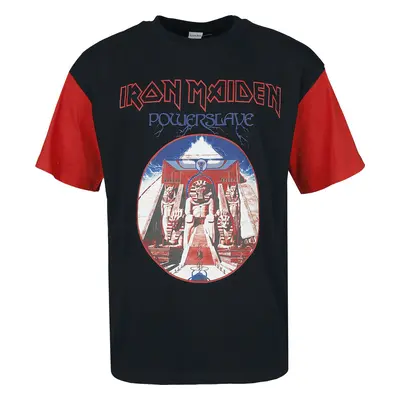 Iron Maiden Powerslave T-Shirt black red