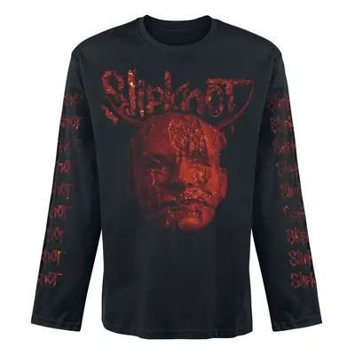 Slipknot Bloody Head Long-sleeve Shirt black