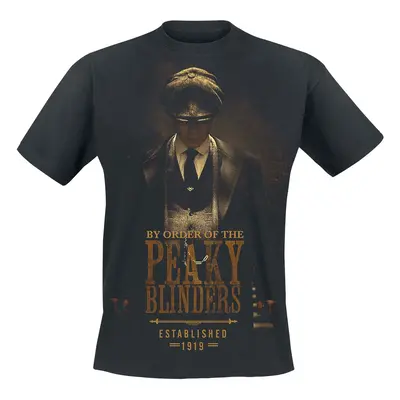 Peaky Blinders - Gangs Of Birmingham Est 1919 T-Shirt black