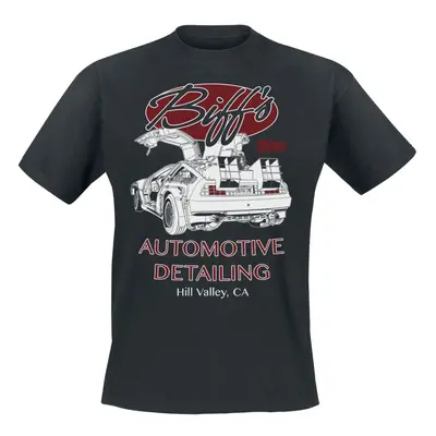 Back To The Future Biff's Automative Detailing T-Shirt black