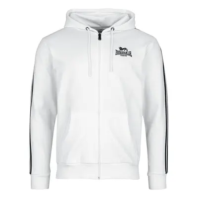 Lonsdale London BALNAKEIL Hooded zip white black