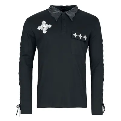 Gothicana by EMP Gothicana X Anne Stokes long-sleeved top Long-sleeve Shirt black