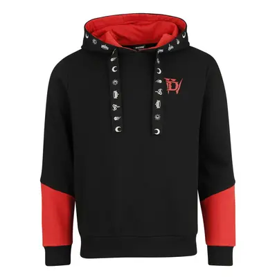 Diablo 4 - Signs Hooded sweater black red