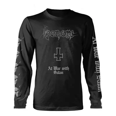 Venom At War With Satan Long-sleeve Shirt black